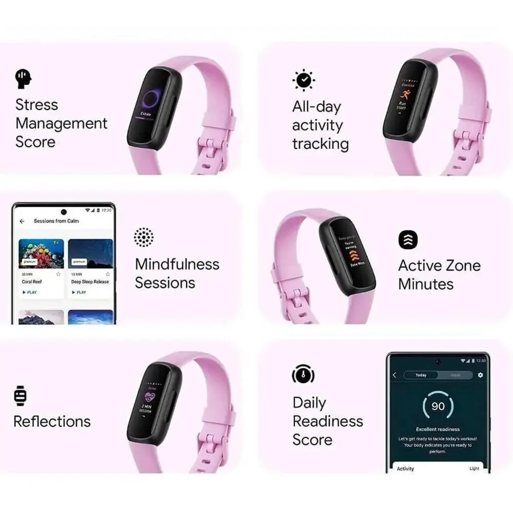 Fitbit Luxe Fitness Tracker - Orchid